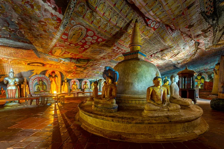 Dambulla Cave Temple Sri Lanka